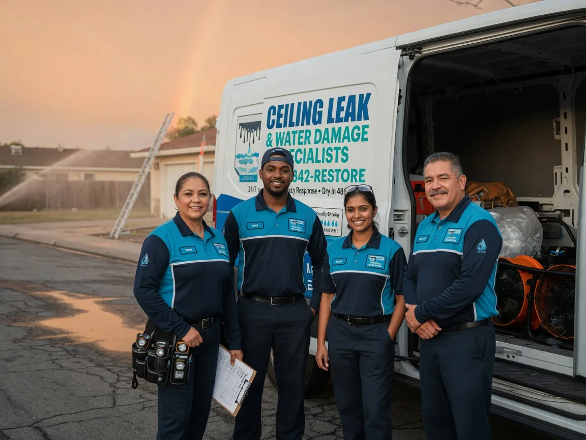 Ceiling Leak Cleanup company in Pilot Point, TX