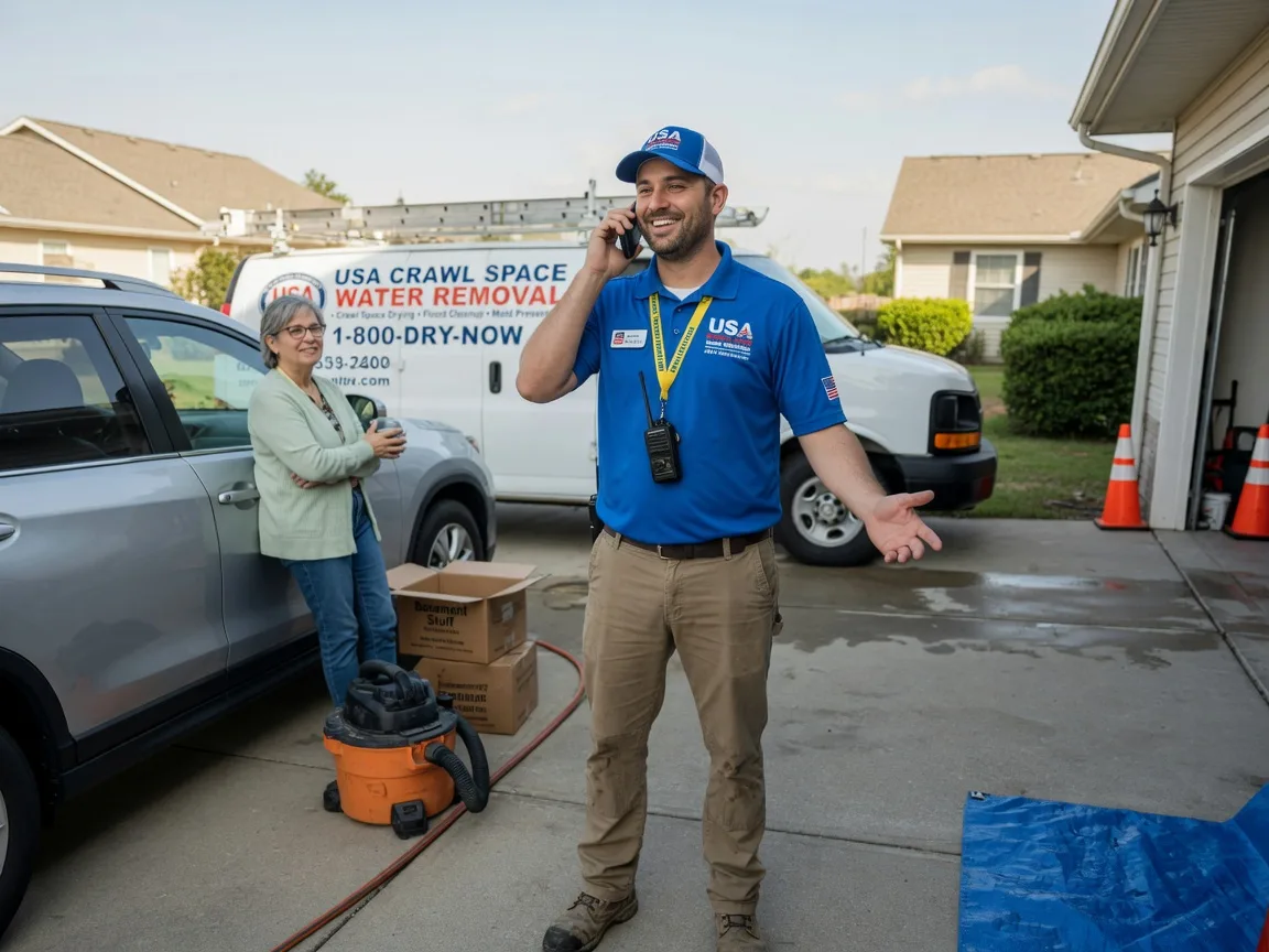 Crawl Space Water Removal Pilot Point, TX FAQs